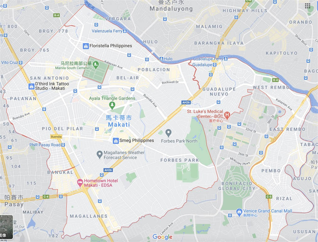 菲律宾马尼拉三大CBD之 – Makati CBD