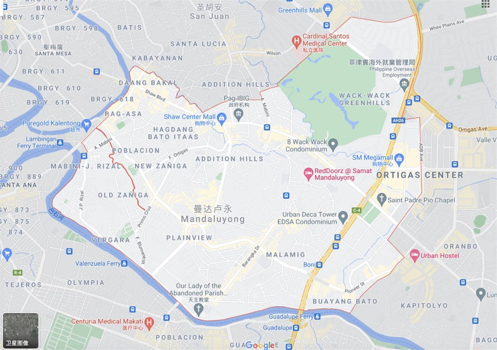 菲律宾马尼拉大都会（Metro Manila）城市介绍之 – Mandaluyong