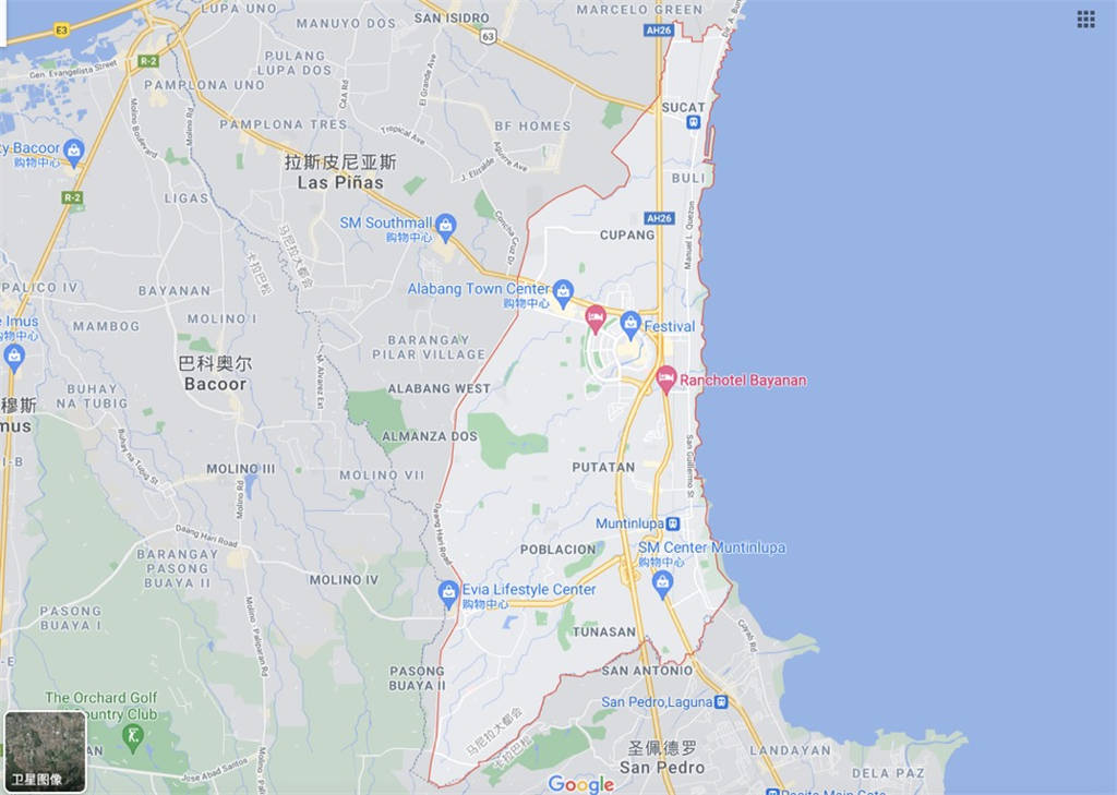 菲律宾马尼拉大都会（Metro Manila）城市介绍之 – Muntinlupa